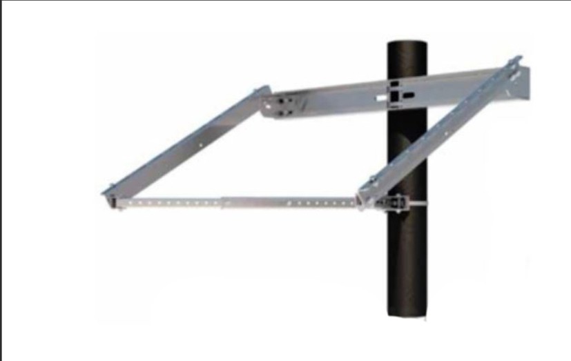 Side of Pole Solar Panel Mount 55 inch Multiple Sizes Available