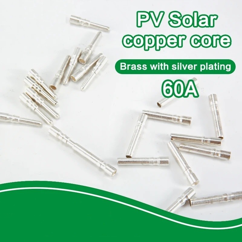 50 Pairs Connector 60A Male Female Metal Core For Solar PV Cable Connection Kit