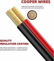 12AWG SAE Extension Cable – Secure Connection for Vehicles and Power Devices