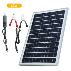 60W D C 5V/18V Flexible Solar Panel Kit Set IP65 Resistance/ D C T9B5