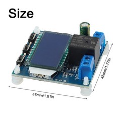 Control For Batteries LCD Screen Low Voltage Protects The Load Control