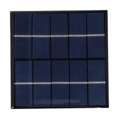Portable Polycrystalline Solar Panel 3W 5V Fast Charger for Outdoor Use