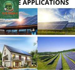 Bifacial 425 Watt Solar Panel N-Type UL 61730 16BB Solar Panels 25% High Effici