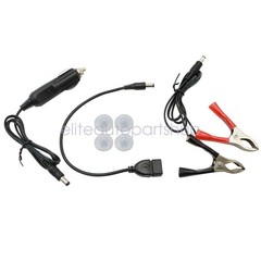 30W Solar Panel 12V Trickle Charger Battery Charger Kit Maintainer Car Boat RV