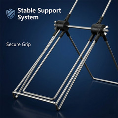 2 Sets Portable Folding Solar Panel Mounts Flexible Stable Mounting Accessories