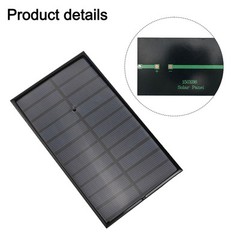Sustainable Energy Solution Portable DIY Solar Cell with a Power Output of 1 6W