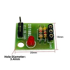 8PCS Temperature Sensor Module for Signal Conditioning and Analog Readings