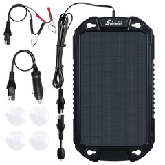 Sunway Solar Car Battery Trickle Charger & Maintainer 12Volt 8W Solar Panel P…