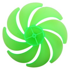Robust and Lightweight Plastic Fan Blades Set for Efficient Airflow Generation
