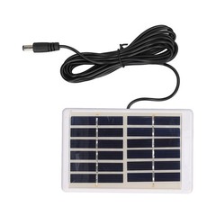 Solar Panel 1.2W 6V 9V Lightweight Portable Polysilicon Crystals DC