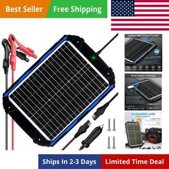 20W 12V Solar Battery Trickle Charger & Maintainer PRO, Built-in Intelligent …