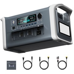 1800W/1600W Rate Portable Power Station 1024Wh Solar Generator for RV