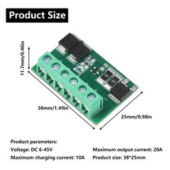 DC 6-45V Solar Street Light Control Circuit Board LED Auto Solar Light Drive
