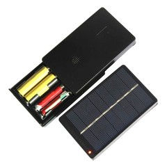 Solar Battery Charger, 1W, 4V, Solar Panel Suitable for AA / AAA Battery Charge