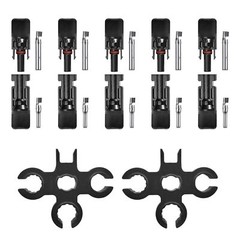 5/10/20 Pairs Solar Panel Cable Connectors Male/Female Compatible with Connector