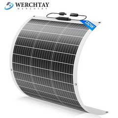 130W 520W Flexible Solar Panel Portable RV Rooftop Cabin Car Boat Home Camping