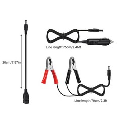 60W 12V Solar Panel Trickle Charger Battery Charger Kit Maintainer Boat Car RV