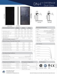 31 New Solar Panels Aptos Solar Technology DNA-144-BF10-550W-DG