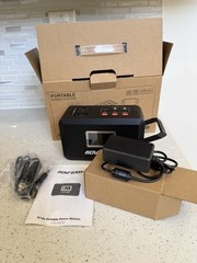 HOWEASY 120W Portable Power Station, 88WH Solar Generator, Lithium Battery Power