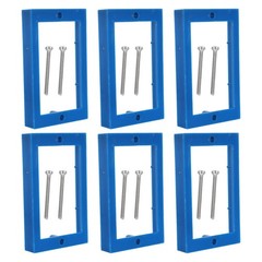 6pcs Electrical Box Extenders: Single Gang Box Extender with Screws – Wall
