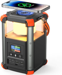 Portable Power Station, 236.8Wh/64,000Mah Outdoor Generator, 100W+65W USB C Two-
