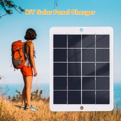 3W 5V Portable Waterproof Solar Charger For Camping Phones Outdoor Devices