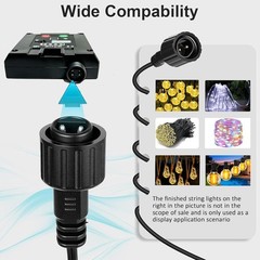 Solar Panel for Outdoor Lights 3V Solar Outlet with Remote Control