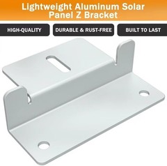 For Solar Panel Z Bracket 16PCS Mounting Mounts Set Bracket RV Boat Roof Wall