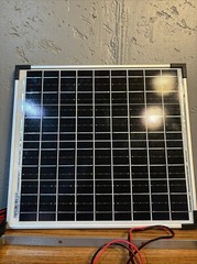 SUNSUL 20 Watt 12V Solar Panel Kit Battery Maintainer Trickle Charger, with W…