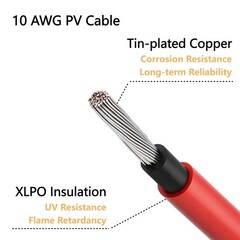 Solar Parallel Connector Y Splitter 1Y2 10 AWG Solar Cable Connector