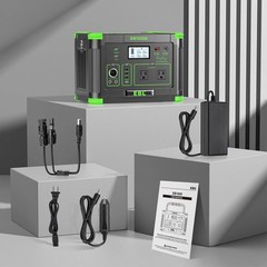 1000W 999Wh Portable Power Station Charger Generator RV LiFePO4 Backup Battery