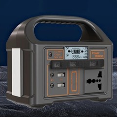 Portable Solar Power Station 110V/220V Outdoor Camping Power Bank LED Display