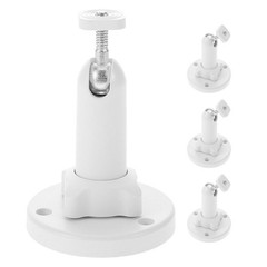 4Pcs Adjustable Solar Panel Bracket Holder White ABS Durable Outdoor Stand