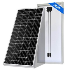 600W 12V Monocrystalline Solar Panel Kits Home RV Car Battery Power Off Grid PV