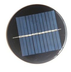 Polycrystalline silicon 6V circular solar panel solar panel with a diameter 90mm