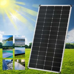 200W Watt Mono Solar Panel 12V RV Charge Power Camping Home Boat Marine Off-grid