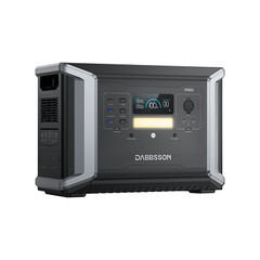 Dabbsson 2150Wh 2400W Power Station Solar Generator DBS2100Pro LFP Home Backup
