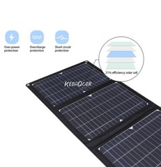 Outdoor Portable Folding Solar Panel Charger USB For Camping Phone Smartphone