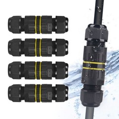 3 Pin Outdoor IP68 Junction Box Electrical Wire Connector for Marine Use