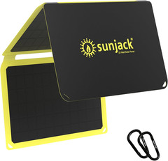 – 25 Watt Foldable Solar Panel, ETFE Monocrystalline Portable Solar Panel with U
