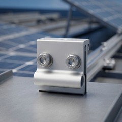 Solar Panel Rack Standing Seam Clamp For Pv Roof Fixing Aluminum Alloy