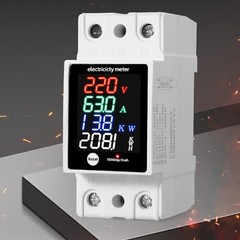 Digital Meter for Accurate Voltage Current and Power Measurement in Homes