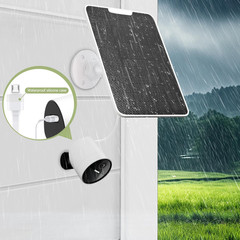 Solar Panel for Simplisafe Outdoor Camera, 4W Solar Panel Charger, IP65 Waterpro