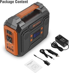 Open Box – Portable Power Station 300W Solar Generator 280Wh