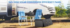 Portable Power Station Solar Generator Panel Power Bank Outlet Camping Emergency
