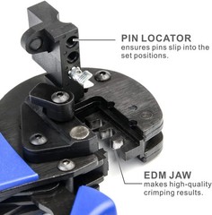 Solar Crimping Tool for AWG 14-10 PV Solar Panel Cable Connector Crimper
