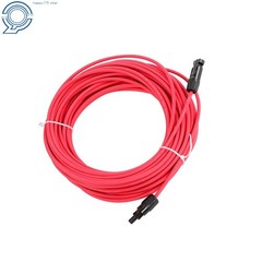 4mm² 20M Solar Wire Black+Red UV Resistant Cable with M4 Connector Kit