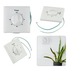 Cleverly Designed Mechanical Timer Switch with User Friendly Operation