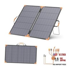 200 Watt Bifacial Portable Solar Panel for Power Station | 20V Foldable 200W