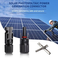 Male Female Wire Cable Connector Set Solar Spanners Panel Waterproof Connector